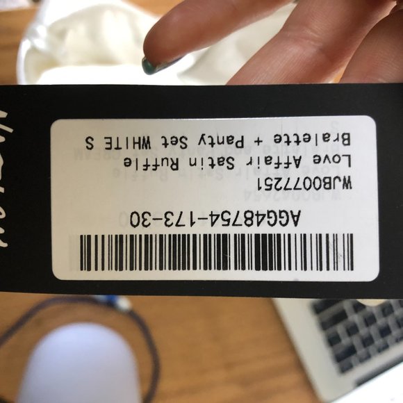 Satin Ruffle Bralette - Picture 4 of 4